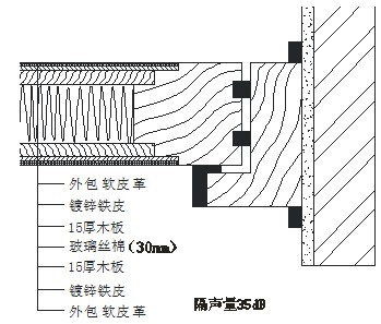 声学门剖面示意图